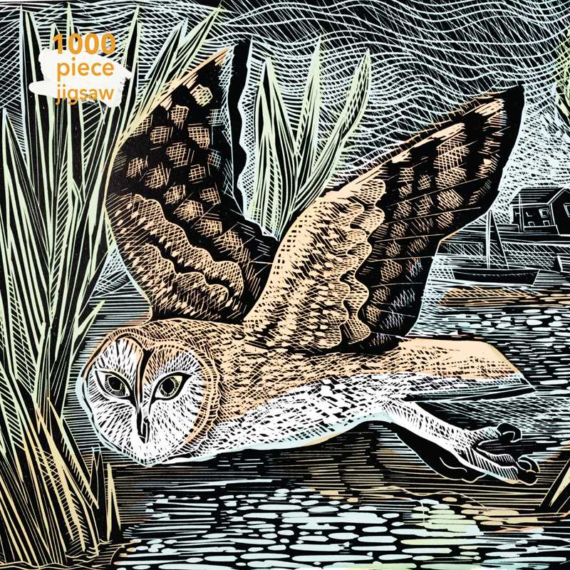 Adult Sustainable Jigsaw Puzzle Angela Harding: Marsh Owl by: Jigsaw; 1 pages / English