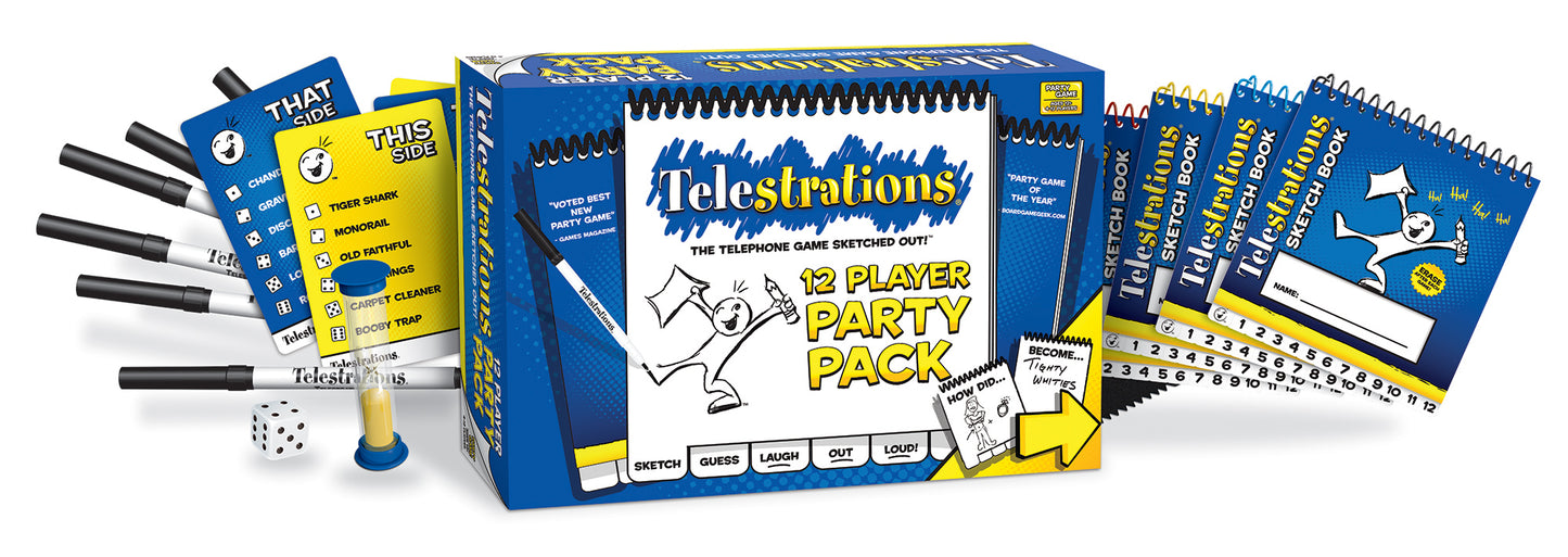 TELESTRATIONS 12P PARTY PACK image 5