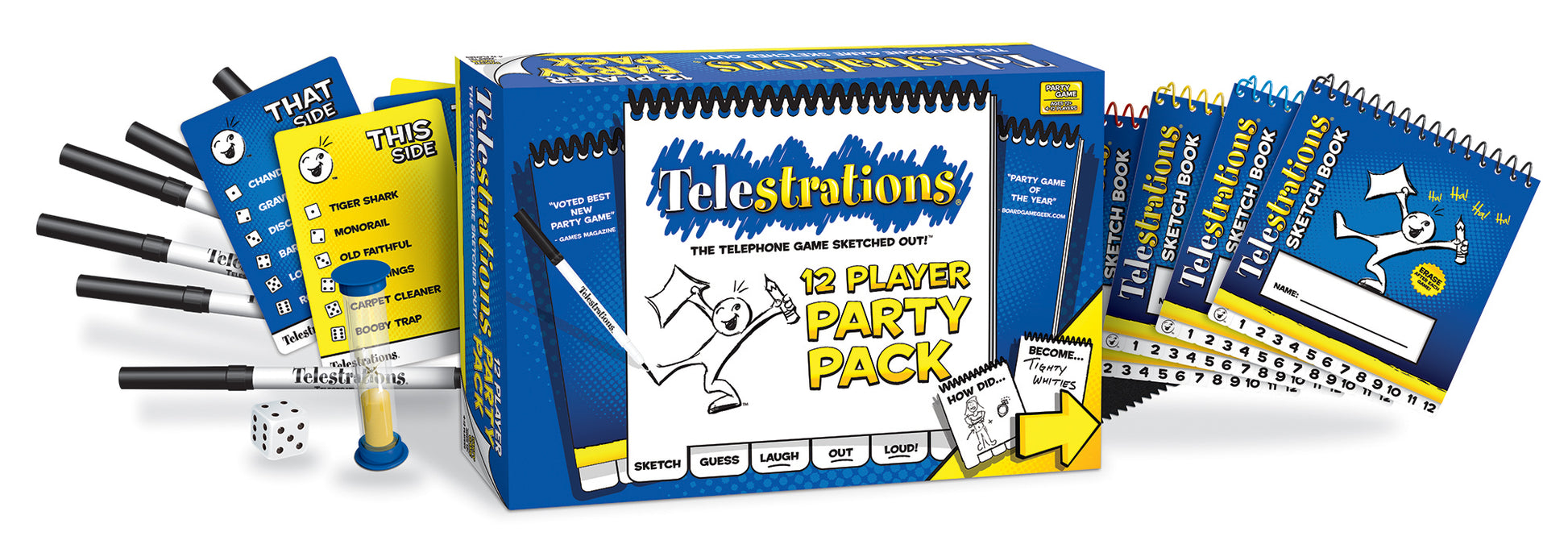 TELESTRATIONS 12P PARTY PACK image 5