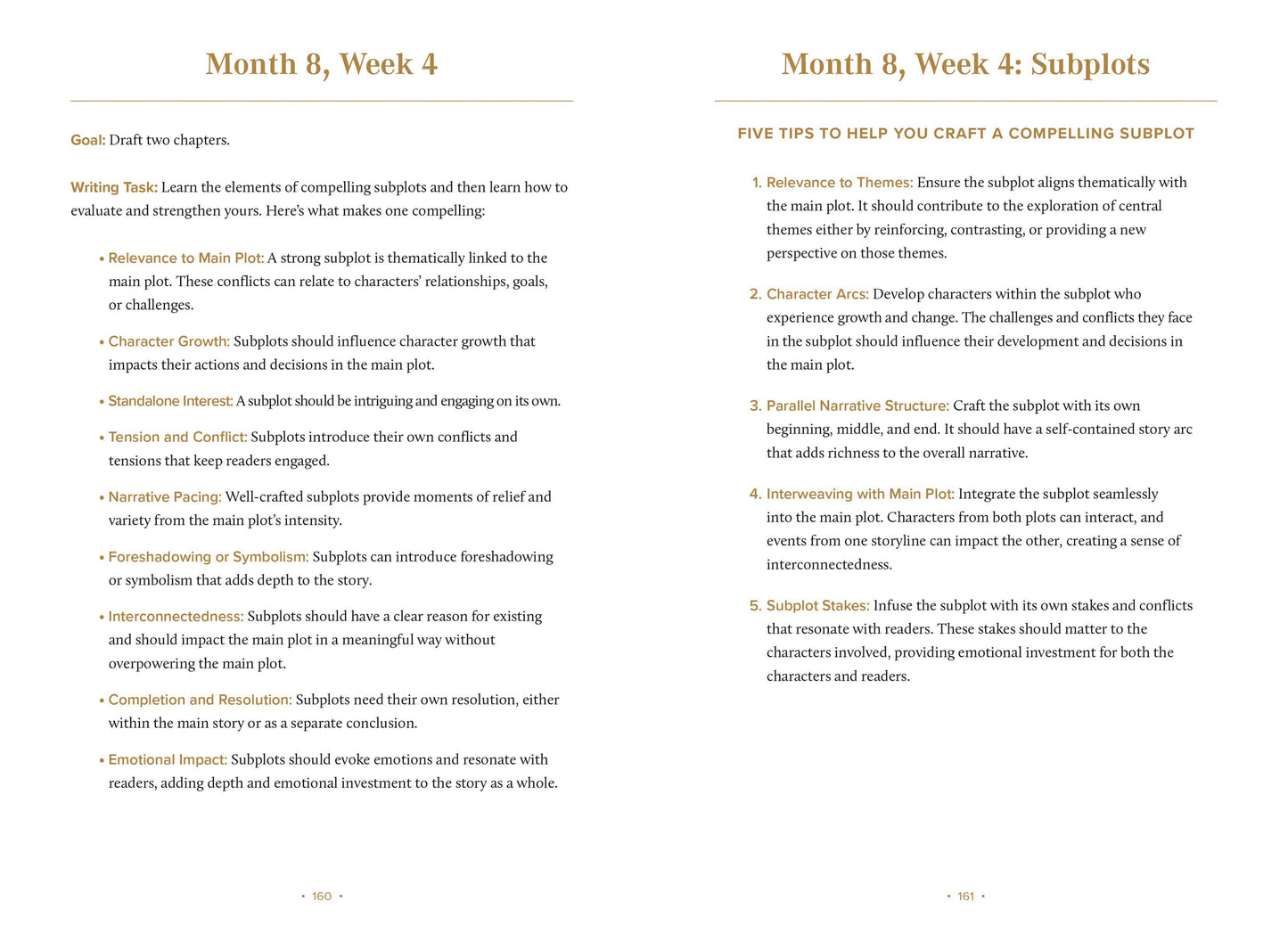 The Storyteller's Weekly Journal: A Guided Planner