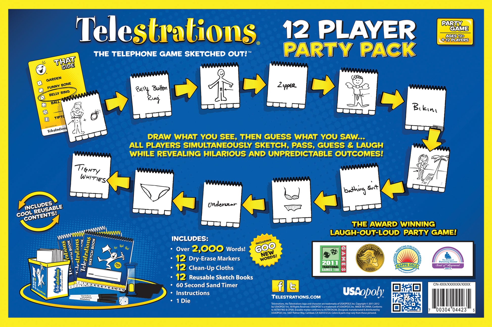 TELESTRATIONS 12P PARTY PACK image 2