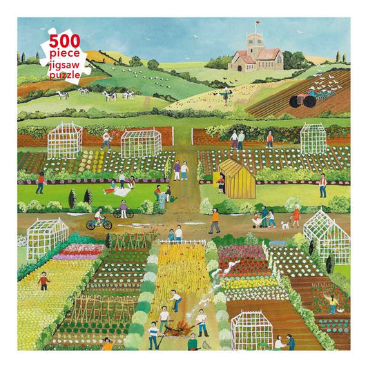 Adult Jigsaw Puzzle Judy Joel: Allotments, 2012 (500 pieces) by: Jigsaw; 1 pages / English
